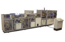 Fully automatic HF welding assembly line for bellows