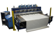 automatic HF welding line for tarpaulins