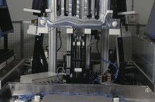 Machine voor 3D afwerking automatten
